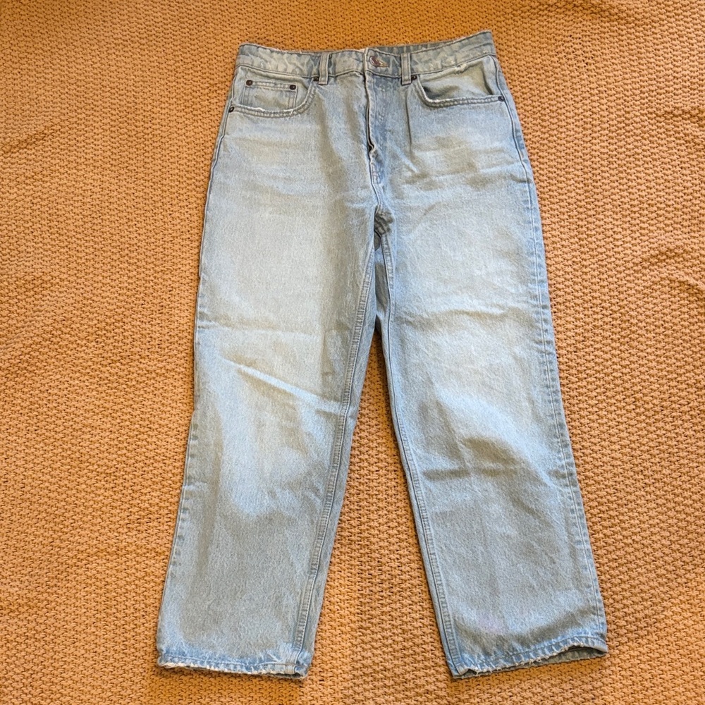 Zara Light Blue Relaxed Women’s Jeans